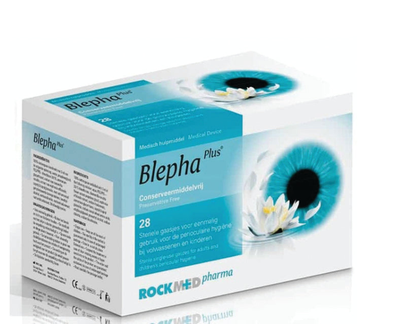 Blepha Plus 28 Steriele Gaasjes