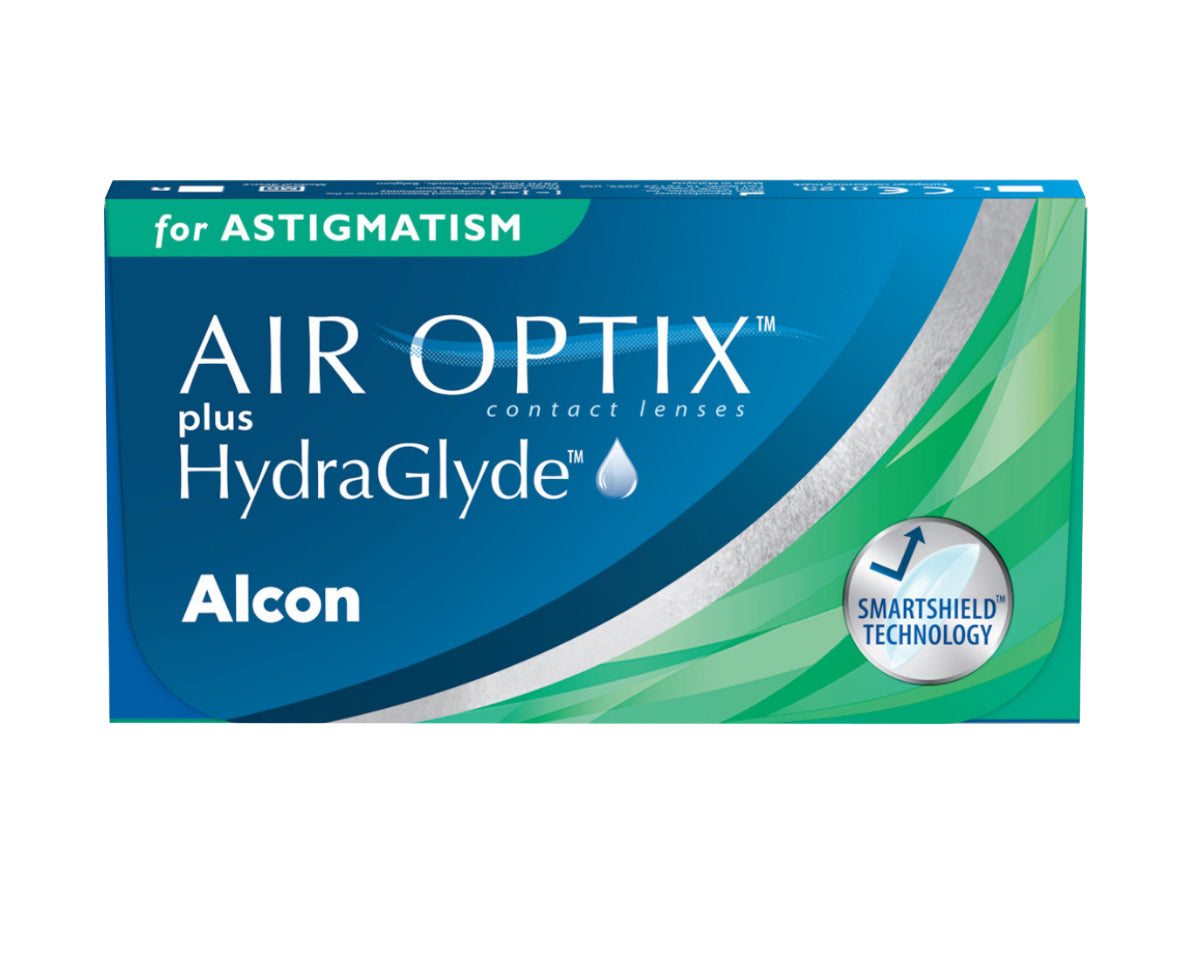 Air Optix Plus Hydraglyde For Astigmatism